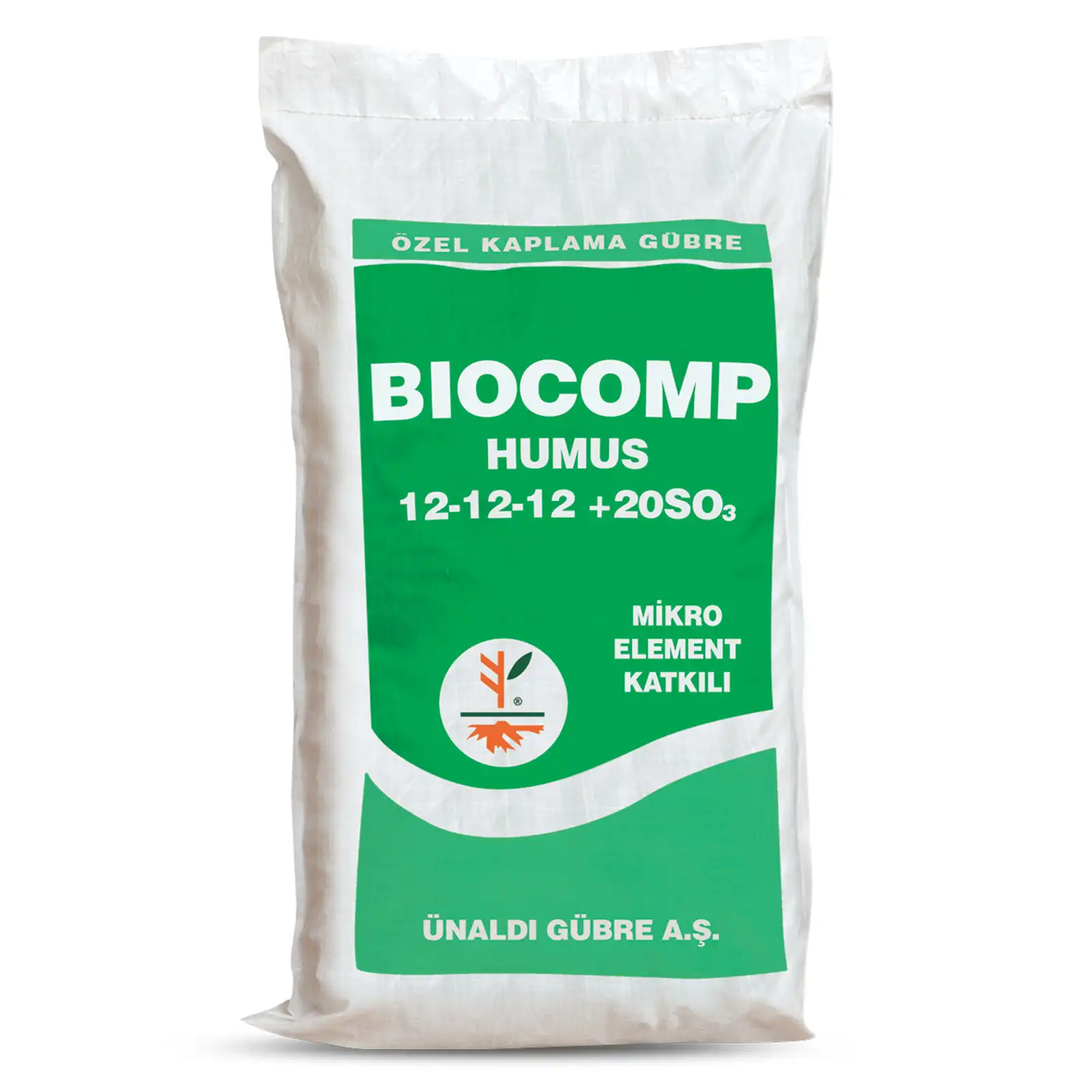 Biocomp 12-12-12+20 SO3 organomineral gübre garanti edilen içerik ve analiz tablosu